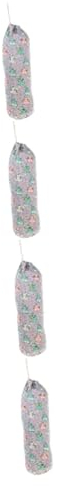 Cabilock 4 Pièces De Rangement Poubelle De Sacs Mural Sacs à Ordures Suspendus Décor De Casier Porte- De Cuisine Support Pochette Poubelle Polyester