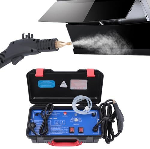 Nettoyeur vapeur portable haute température 3000 W pour voitures, avec pistolet pulvérisateur et boîte à outils, 3 modes de nettoyage, utilisé pour les maisons, les cuisines et les voitures