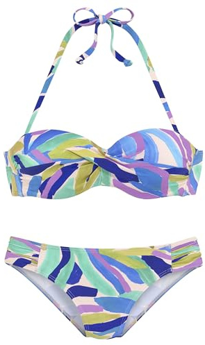 s.Oliver Damen Bügel-Bandeau-Bikini
