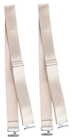 Clips Para Medias Hasta El Muslo - Correa Para Calcetines Por Encima De La Rodilla | Clips De Liga Ajustables | Soportes Para Medias Antideslizantes Hasta El Muslo | Liguero Elástico Con Hebilla De Fi