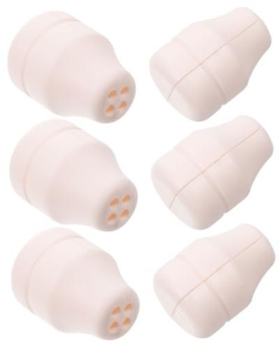 HOLIDYOYO 6 Pcs Plastic Cylindrical Blind Cord Pull End Knobs Beige
