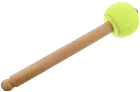 TOYANDONA Holz Schlaghölzer für Instrumente Snare-drumstick als Hüft und Hammerhämmer mit Langem Griff für Sicheren Halt für Übung und Performance