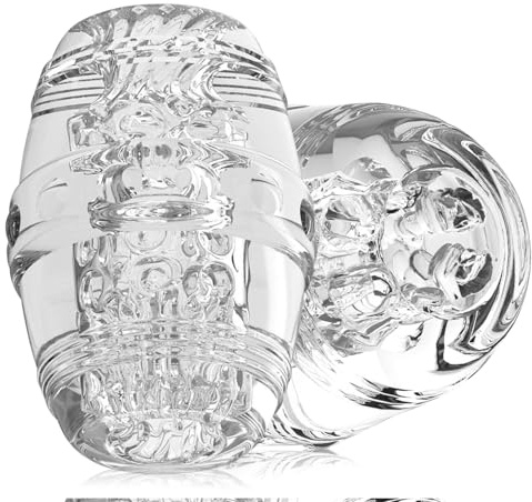 Masturbieren für Männer, Realistischer 3D Masturbation Sex Spielzeug für Die Männer, Blowjob-Grip Masturbatoren, Erotik Manuelle Cup Masturbator Sex Toyset für Man Solo