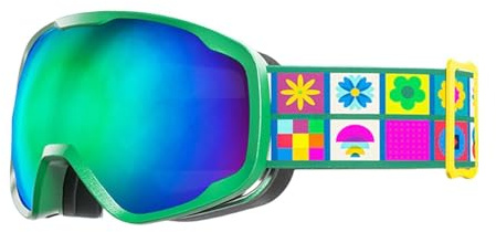 TOWARDSNAN Occhiali da sci per bambini, resistenti alla nebbia, comodi da indossare, per ragazzi, ragazze, adolescenti, ciclismo, sci, snowboard, sci per bambini