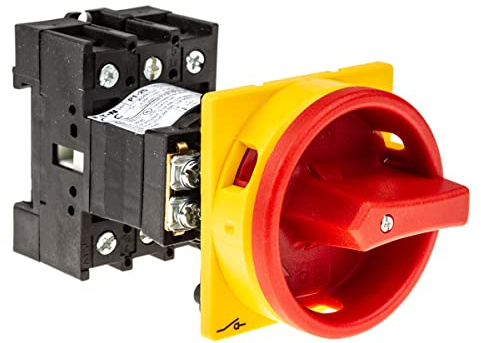 Eaton P1-25 Trennschalter 3-polig Rückwand 23A 13 kW Rot IP65 3-phasig