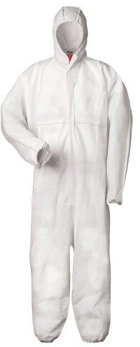 5 Stück - Größe S Multi Schutzanzug gegen Chemie, Staub, Nuklearpartikel - antistatischer Schutz-Overall Kat III, Typ 5 und 6 - Größe S Small