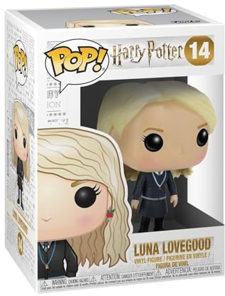 Funko POP! Movies: Harry Potter - Luna Lovegood | Offizielles Fantasy Merch - Vinyl Sammelfigur als Regal Deko - Geschenkidee zum Geburtstag für Fans und Sammler