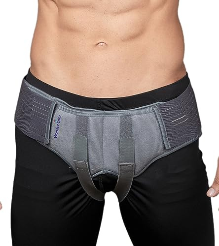 Wonder Care-double/Single hernie Ceinture pour hernie Truss cervical avec 2 coussinets de compression hernie support