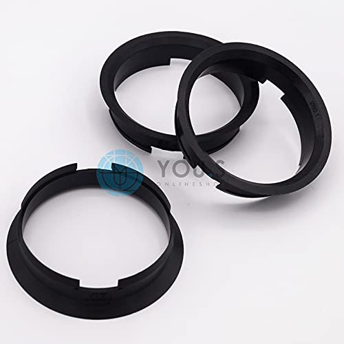 3 x ZENTRIERRINGE DISTANZRING für ALUFELGEN Z01D 63,4-60,1 mm Brock, Keskin, Tuning, Motec, Oxigin, RC, Tomason, Wheelworld, Advanti