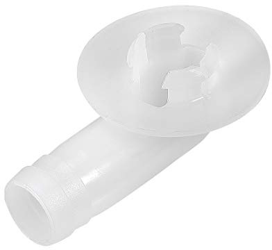 uxcell AC Drain Hose Connector Elbow Fitting for Mini-Split Units and Window Air Conditioner Unit 18mm