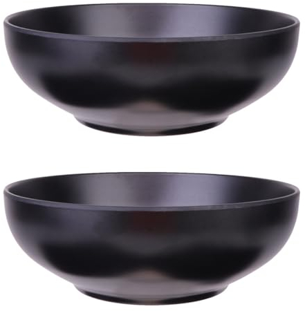 Japanischer Ramen Schüsse Schale Schüssel: Servierschüssel Snackschale Salatschüssel Groß Robust Mischschüsseln Pasta Schüssel Matte Soup Bowl for Family Kitchen