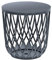 Cesta de jardín soporte - mesa auxiliar decorativa UNIQUBO 55L., dimensiones (mm) 447x447x450, color Antracita