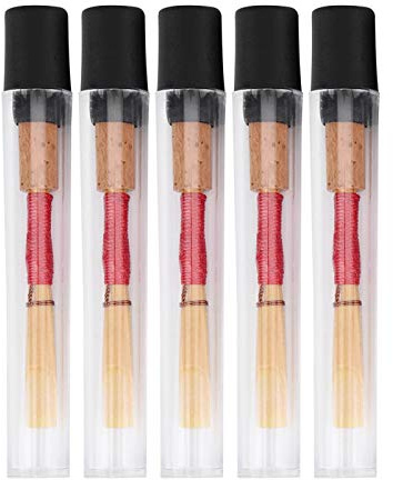 Oboe Reeds Reed Medium Strength Instrument Zubehör, plplaaoo 5pcs Oboe Reed,