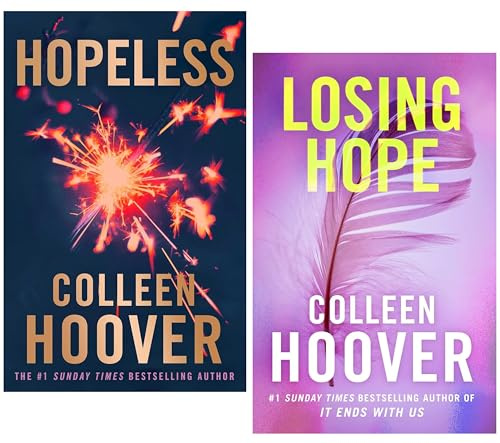 Hopeless 2 Books Collection Set By Colleen Hoover (Hopeless & Losing Hope)