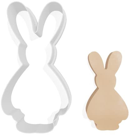Chocolate Bunny Easter Cookie Cutter - 3 Sizes