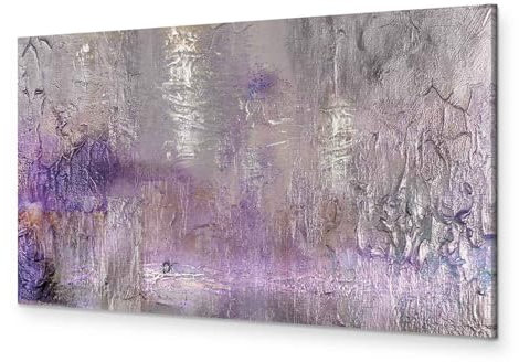 murando - Akustikbild Abstrakt Bilder Akustikschaum Hochleistungsschallabsorber Schallschutz Leinwand 1 tlg Wandbild Raumakustik Schalldämmung Bunte Farben Textur wie gemalt