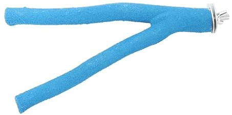 Bimsstange zum Trimmen von Nägeln und Schnabel für gesunde Füße, sicher, ungiftig, einfach zu installieren, für Papageienkäfig, Vogelstange, freistehend, Papageien-Sitzstange, Spielzeug für Nägel und
