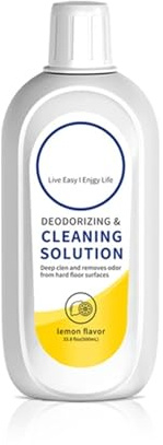 MoVols 500 ml flüssige Bodenreinigungslösung mit Zitronengeschmack, kompatibel mit Tineco Floor ONE S5/S3/IFLOOR3/IFLOOR2, kompatibel mit Teilen des Staubsaugerroboters der IFLOOR-Serie