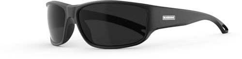 Rheos Bahias Floating Polarized Sunglasses | 100% UV Protection | Boating & Fishing | Water Sport | Anti-Glare | Mens & Womens (Gunmetal | Smoke)