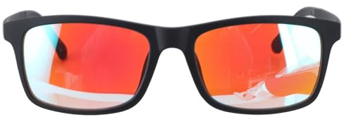 Lunettes Daltoniennes pour Hommes, Lunettes Daltoniennes Deutan Protan Lunettes de Correction des Daltoniens avec Résine et Matériau TR90 pour Artistique, Chimique, Construction