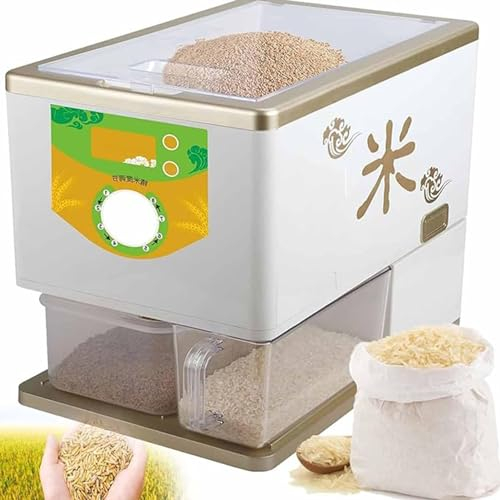 Hydravex Household Rice Milling Machine, 250-500g/ Min Rice Husking Machine Peeling Rice Dehuller, 350W High Speed Electric Rice MillingMachine Mill Grinder for Home and Professional Use