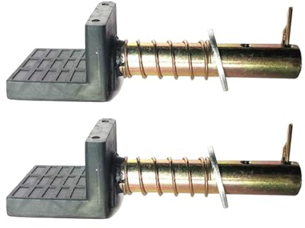 MLqkpwy Adapter für hintere V-Halterungen | 2 Stück Motorrad-Werkstattständer | Motorradständer, Zubehör für Radheberahmen, L Cr-oss rund