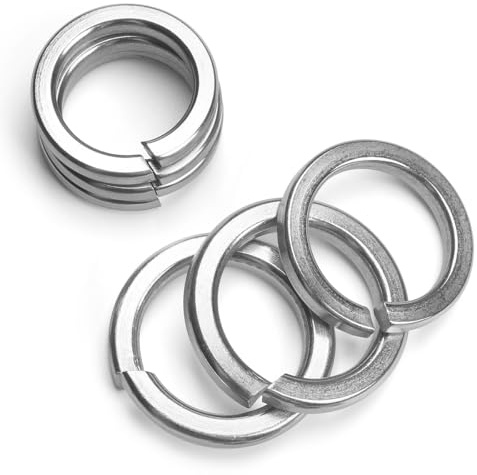 FOMGIIN Rondelle Elastiche Acciaio Inossidabile M14, 20 Pezzi Rondelle Elastiche a Spirale DIN 127 Forma B, Rondella a Molla di Sicurezza in Acciaio Inox A2 V2A, con Blocco Elicoidale
