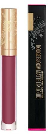 Rouge Bloom Matte Lip Liquid, Matte Finish, Longlasting For Up To 14 Hours, Quick Drying & Transfer-Proof, Infused With Vita Rose For Smooth & Moisturised Lips - Blushing Bae | 3.5 ml (Pack Of 1)