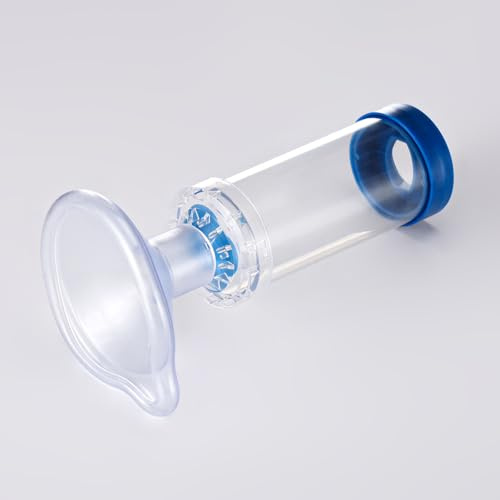 Ahuuen Aerosolkammer Für Haustiere | Leichte Inhalatorkammer | Effektiver Inhalator Spacer | Spacer Mit Inhalationsventil | Haustier-Aerosolkammer | Atem- Und Verabreichungshilfe Für Haustiere