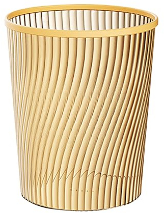 Papierkorb, Büro Mülleimer, Abfalleimer, Papiereimer, Büroeimer, Büro Trash Can Papiermülleimer AbfalleimerMülleimer, Büroabfalleimer Küchenpapierkorb Ultra Schaum Abteil Das Haustier (Goldene)