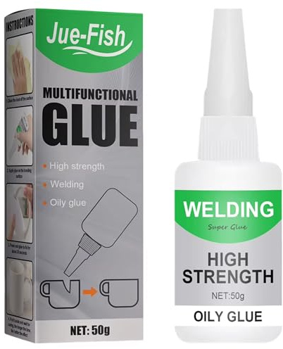 Sekundenkleber extrem stark & wasserfest - Universal Kleber für Glas & Haushalt - Schnell trocknend in 15 Sekunden - Ideal für Reparaturen (1)