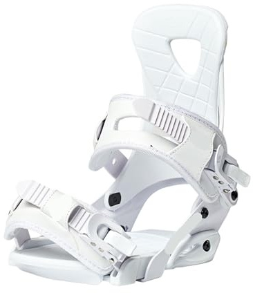 XUCZHAI Fijaciones de Snowboard Invierno for Exteriores for Hombre(White)