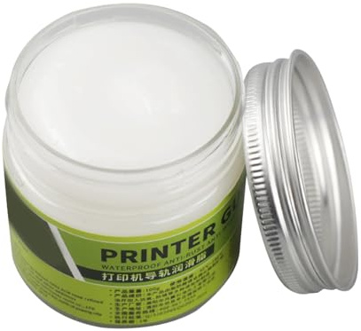 Lubrifiant pour rails d'imprimante 100 g, pâte à réduction du bruit pour imprimante 3D, photocopieuse, rails de guidage et systèmes de transmission, entretien des machines, bureau, maison