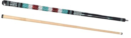 Cryfokt Pool Cue Stick Premium 13 Mm Spets Bekvämt Grepp 2-sektion Professionell Design för Spelare Trä Pool Cue Stick för Biljard Entusiaster eller Proffs
