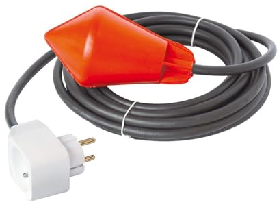 SPID'O - Régulateur de Niveau pour Pompe avec Prise - Flotteur de Sécurité Manque d'Eau - Vidange Automatique - 5 m
