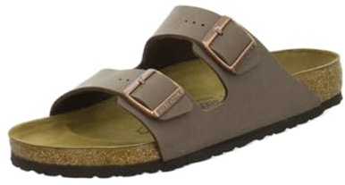 Birkenstock Arizona SFB sandaler med öppen tå för män, Brun, 41 EU