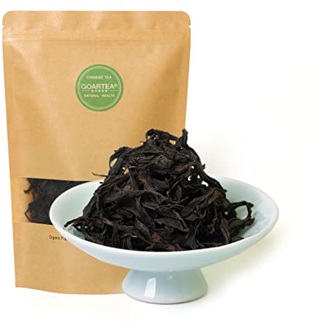 GOARTEA Da Hong Pao Oolong Tea - 100g / 3.5oz Supreme Grade - Fujian Wuyi High Mountain Rock Oolong Tea - Loose Leaf Dahongpao Big Red Robe