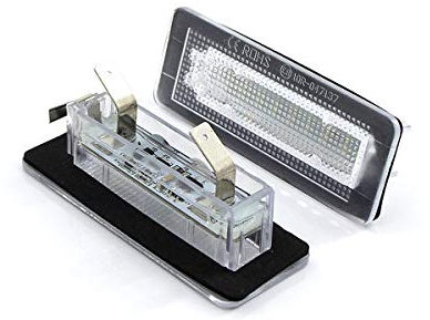 GOFORJUMP Für M/ERCEDES B/ENZ Smart Fortwo W450 W451 W453 LED-Kennzeichenleuchten Canbus Kein Fehlercode Car-Styling-Zubehör