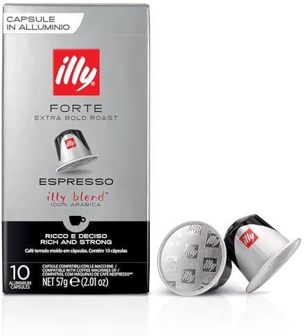 Illy Forte Nespresso Compatible Capsules 57g