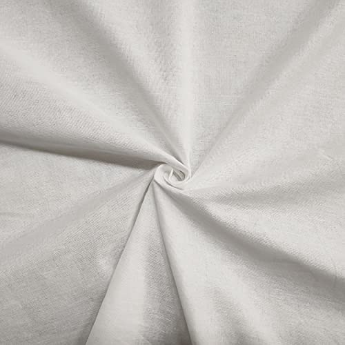 Tessuto Interfodera Fliselina termoadesiva ritaglio di 100x140 cm teletta che serve a rinforzare un tessuto senza cuciture