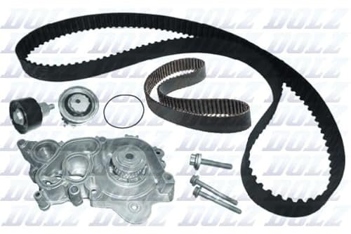 DOLZ KD149 Wasserpumpe + Zahnriemensatz Zähnezahl: 163 20 mm