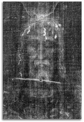 ALTUY Kunst, modernes religiöses Jesus-Poster, Grabtuch von Turin, dekoratives Gemälde, Leinwand-Poster, 60 x 90 cm