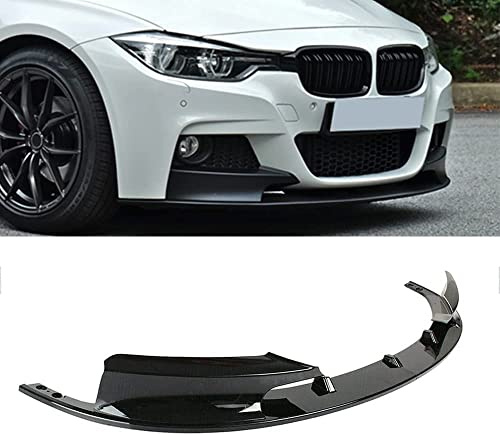 Frontal Alerón Spoiler Labio para BMW F30 F31 3 Series 2012-2018,Parachoques Delantero Labio Divisor Difusor Kit Carrocería