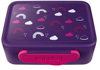 ergobag Brotdose Regenbogen - Lila