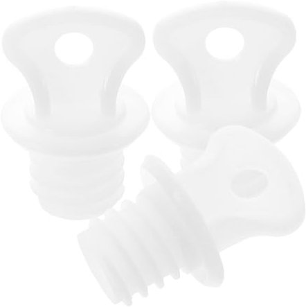 FOMIYES 3pcs Hot Water Bottles Screw Caps Replacement Rubber Sealing Plugs Universal Water Sack Lids Stopper Accessories