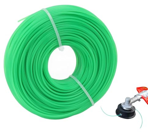 SubTack Strimmer Wire – 1.6mm x 30m Round Strimmer Line, Heavy-Duty Nylon Trimmer Cord, Durable & Wear-Resistant Replacement Spool for Grass Trimmers, Universal Fit for Most Strimmers