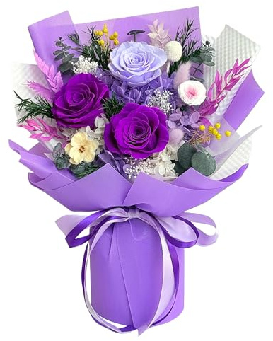 Vrioca Mothers Day Gifts, Flowers for Delivery, Preserved Flowers Bouquets, Birthday Gifts for Women Mom