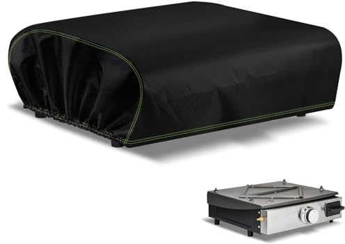 VVDISSR Housse Plancha Exterieur, 600D Oxford, Protection Imperméable, Anti-UV et Anti-poussière pour Plancha 65x60x25cm, Bâche Universelle pour Gazinière | Barbecue d’Extérieur