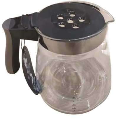 Glaskanne for Filterkaffeemaschine, kompatibel mit DeLonghi ICM17210, Ersatzkanne for Kaffeemaschinen