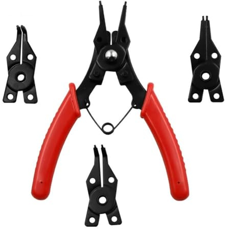 4 in 1 Circlip Pincers Set Snap 140 * 110 mm 59 * 36mm Circlip Pincers Durability and Long-Lasting Performance Effectively Rust and Resistant